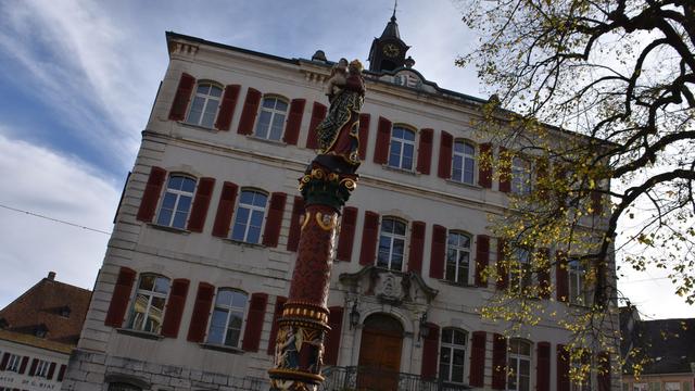 L'Hôtel de ville de Delémont. [RTS - Gaël Klein]