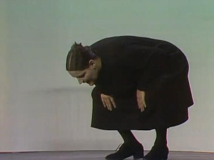 Zouc et la fourmi, en scène en 1981