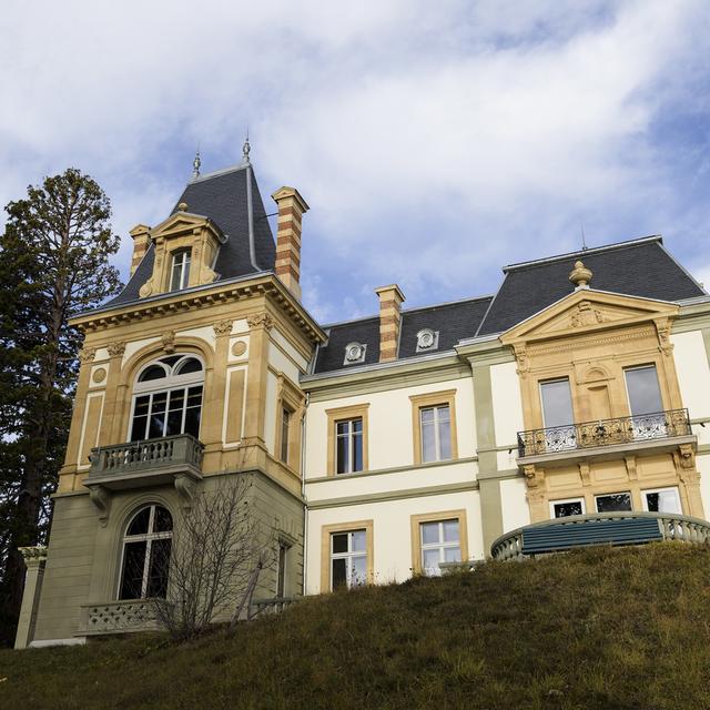 Le Musée d'ethnographie de Neuchâtel. [Keystone - Jean-Christophe Bott]