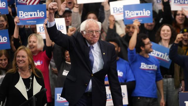 Bernie Sanders remporte les primaires démocrates dans le New Hampshire. [Reuters - Rick Wilking]