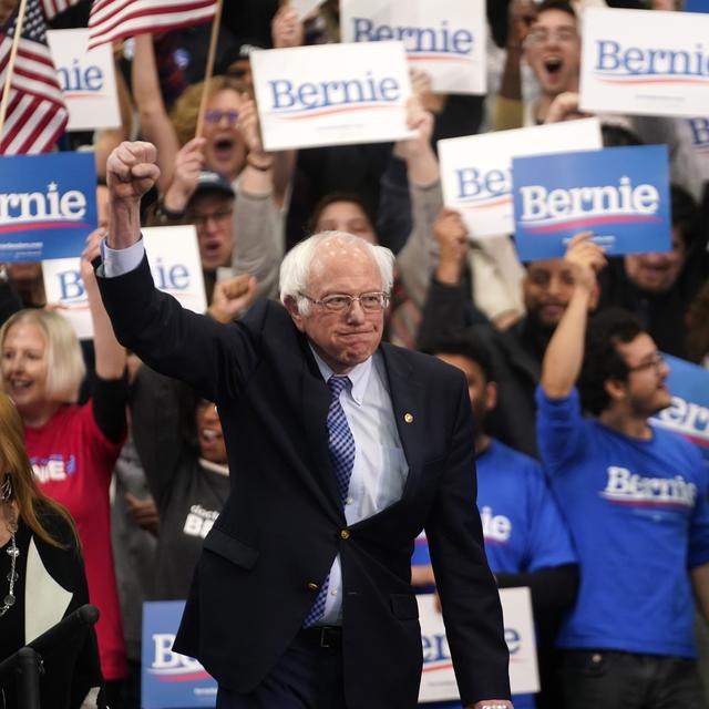 Bernie Sanders remporte les primaires démocrates dans le New Hampshire. [Reuters - Rick Wilking]