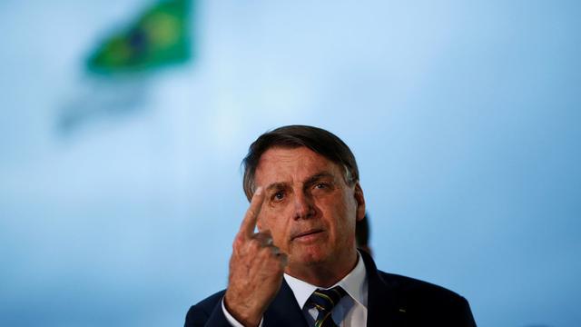 Le président brésilien Jair Bolsonaro. [Reuters - Ueslei Marcelino]