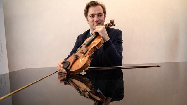 Le violoniste Renaud Capuçon en avril 2019. [AFP - Christophe SIMON]