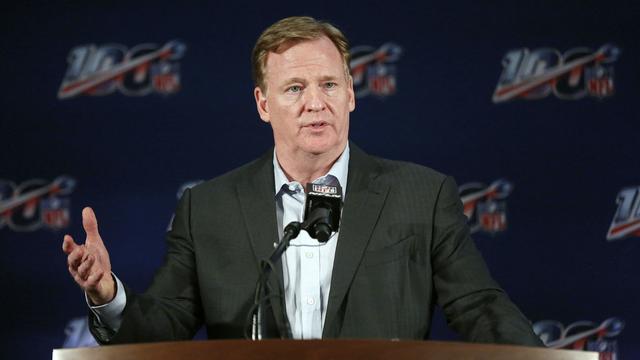 Le patron de la NFL Roger Goodell (ici en mai 2019). [AP/Keystone - Brynn Anderson]