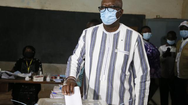 Second mandat pour le président Roch Marc Christian Kaboré [AFP - EPA/LEGNAN KOULA]