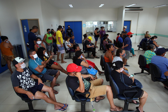 Urgences d'un hôpital public de Belém (Para), 18.04.2020. [AGIF/AFP - Thiago Gomes]