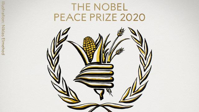 Le Nobel de la paix au Programme alimentaire mondial (PAM) des Nations unies. [Twitter - Prix Nobel]