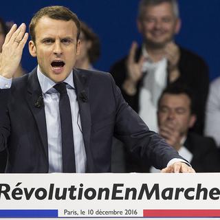 La République en Marche, le parti d'Emmanuel Macron, traverse une passe difficile. [Keystone - Kamil Zihnioglu - AP Photo]