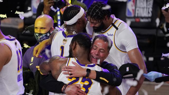 Les Lakers ont remporté le titre la saison dernière. [Mark J. Terrill]