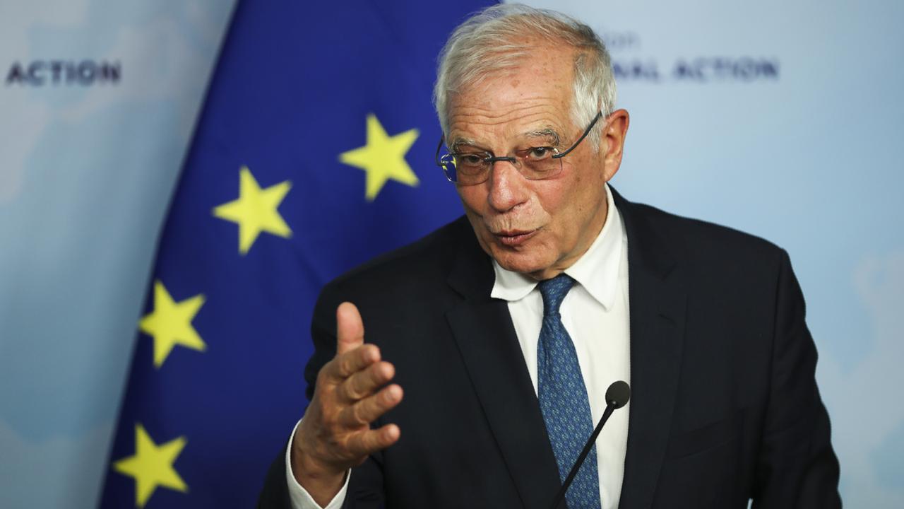 Le chef de la diplomatie européenne Josep Borrell. [Keystone/AP - Francisco Seco]