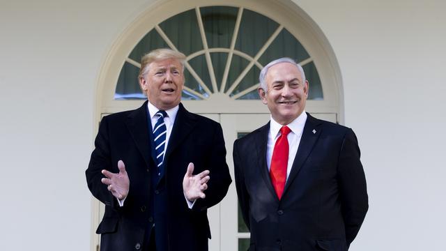 Benjamin Netanyahu a qualifié Donald Trump de "plus grand ami qu'Israël ait jamais eu". [Keystone - Michael Reynolds]