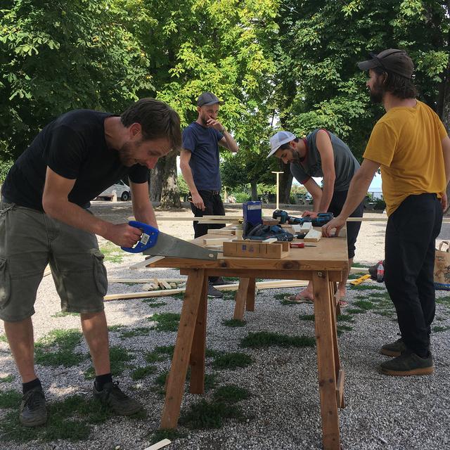 "Gabarits", chantier-spectacle de la compagnie romande Zooscope. [DR]