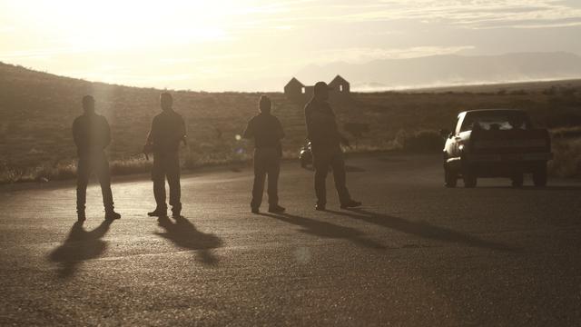 Des policiers de l'état de Chihuahua au Mexique. [Keystone - Christian Chavez/AP]