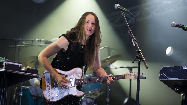 Sophie Hunger au Gurten Festival, Berne, 19 juillet 2019. [Keystone - Peter Klaunzer]