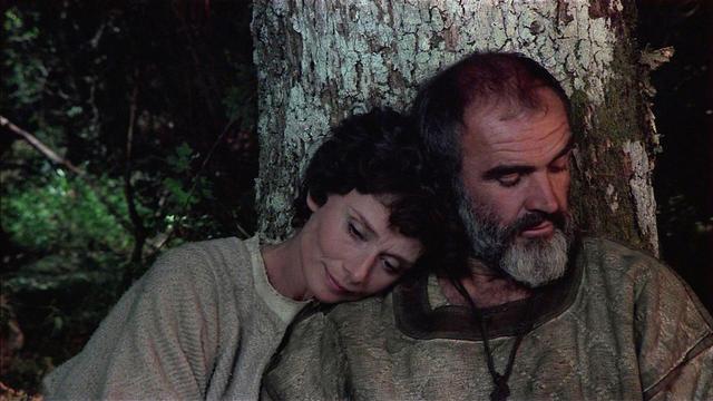 Audrey Hepburn et Sean Connery dans "La rose et la flèche". [AFP - Columbia Pictures Corporation]