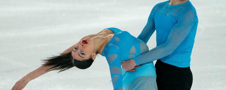 Celina Fradji, patineuse artistique au JOJ. [OIS/IOC / AFP - Jed Leicester]