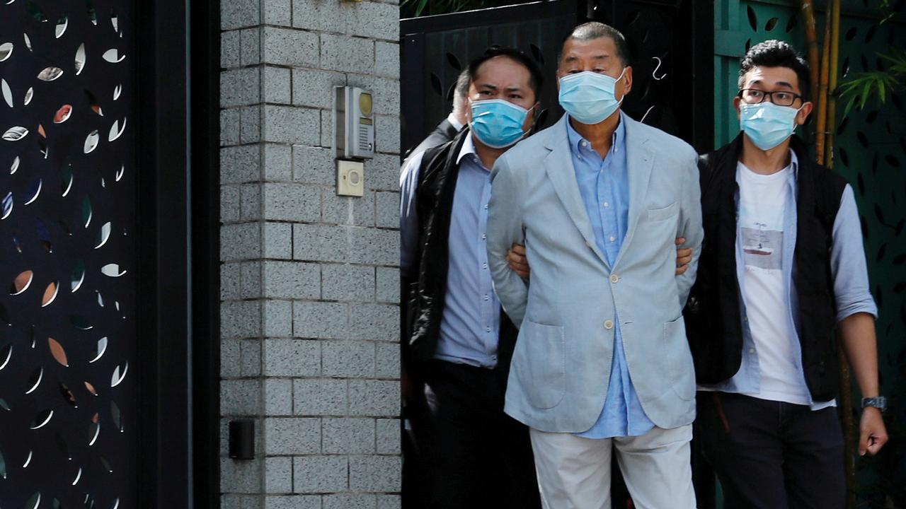 Le milliardaire et patron de presse hongkongais Jimmy Lai fait partie des figures du camp pro-démocratie arrêtées lundi. [Reuters - Tyrone Siu]