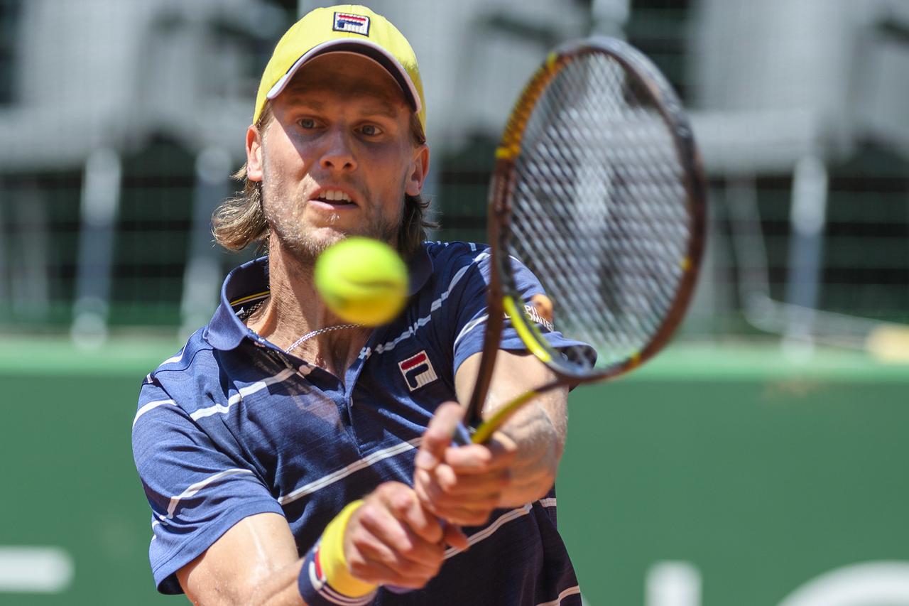 Andreas Seppi, l'expérimenté joueur transalpin qui adore l'Australie, jouera crânement sa chance face au Vaudois. [Keystone - Martial Trezzini]