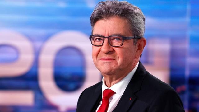 Jean-Luc Mélenchon a annoncé sa candidature sur TF1. [afp - Thomas Samson]