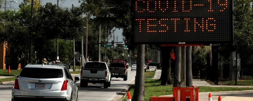 La Floride est l'un des Etats américains les plus touchés par la pandémie. [NurPhoto/AFP - Paul Hennessy]