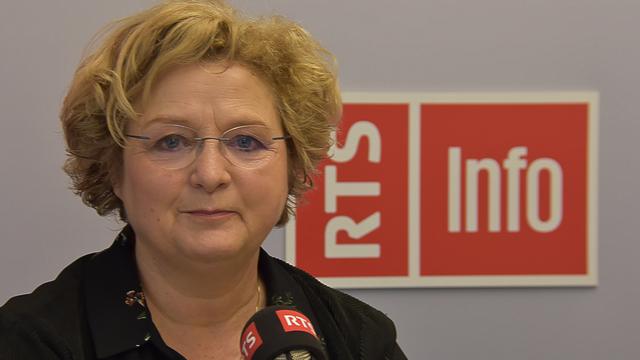 La députée jurassienne du PCSI Suzanne Maître [RTSinfo - Gaël Klein]