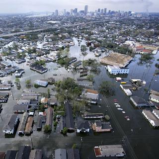 La Nouvelle-Orléans en Louisiane après le passage du cyclone Katrina en 2005. [AFP - Vincent Laforêt]