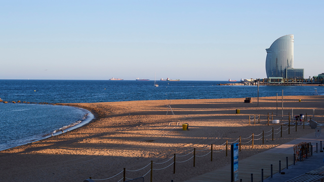 Les vacances débutent au plus mal pour la région de Barcelone. [EPA/Keystone - Alejandro Garcia]