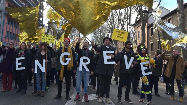 Les Français descendent à nouveau dans la rue contre la réforme des retraites. [AFP - Pascal Pavani]