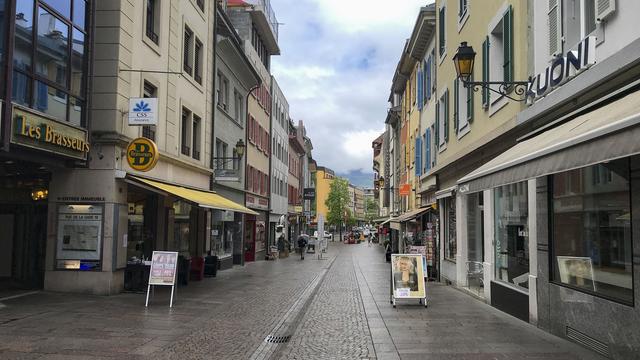 Les commerçants vaudois souffrent de la crise du Covid-19 [RTS - Anne Kearney]