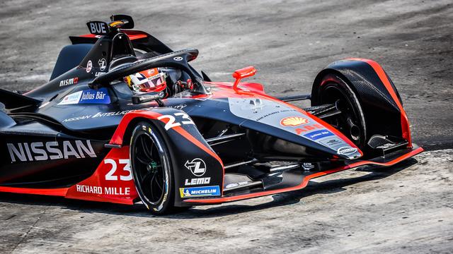 Sébastien Buemi n'était pas encore monté sur le podium cette saison. [Germain Hazard]