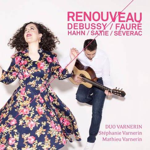 La pochette de l'album "Renouveau" du Duo Varnerin. [Muso 2019 - Duo Varnerin.]