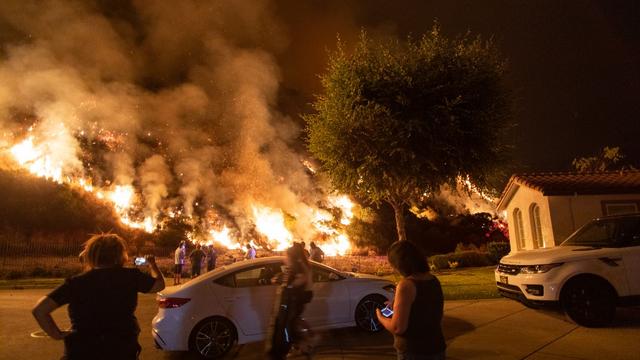 Les incendies en Californie ont pris des proportions historiques. [AFP - Apu Gomes]