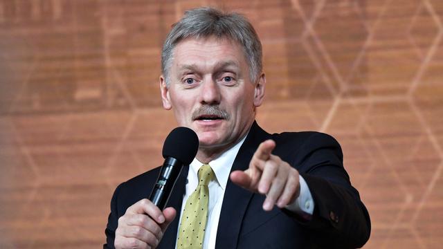 Le porte-parole du Kremlin Dmitri Peskov a dénoncé des tentatives "absurdes". [Keystone/Sputnik - Alexei Nikolsky]