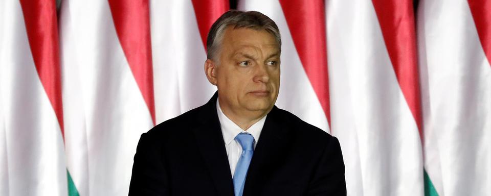 Le Premier ministre hongrois Viktor Orban (ici, en avril 2019). [Reuters - Bernadett Szabo]