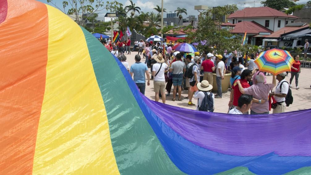 Le Costa Rica légalise le mariage gay. [AFP - Ezequiel Becerra]