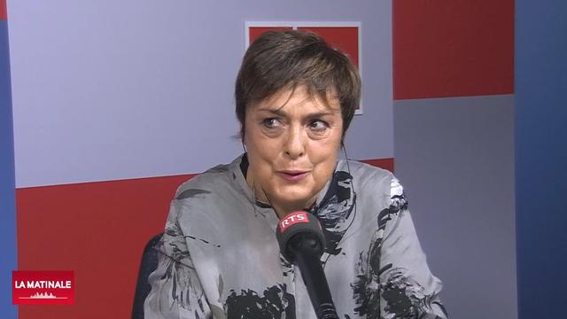 Nicoletta Mariolini, déléguée fédérale au plurilinguisme. [RTS]