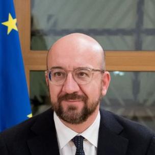 Les présidents de la Commission européenne et du Conseil européen Ursula von der Leyen et Charles Michel, en compagnie du négociateur européen Charles Michel. [Ursula von der Leyen sur Twitter]