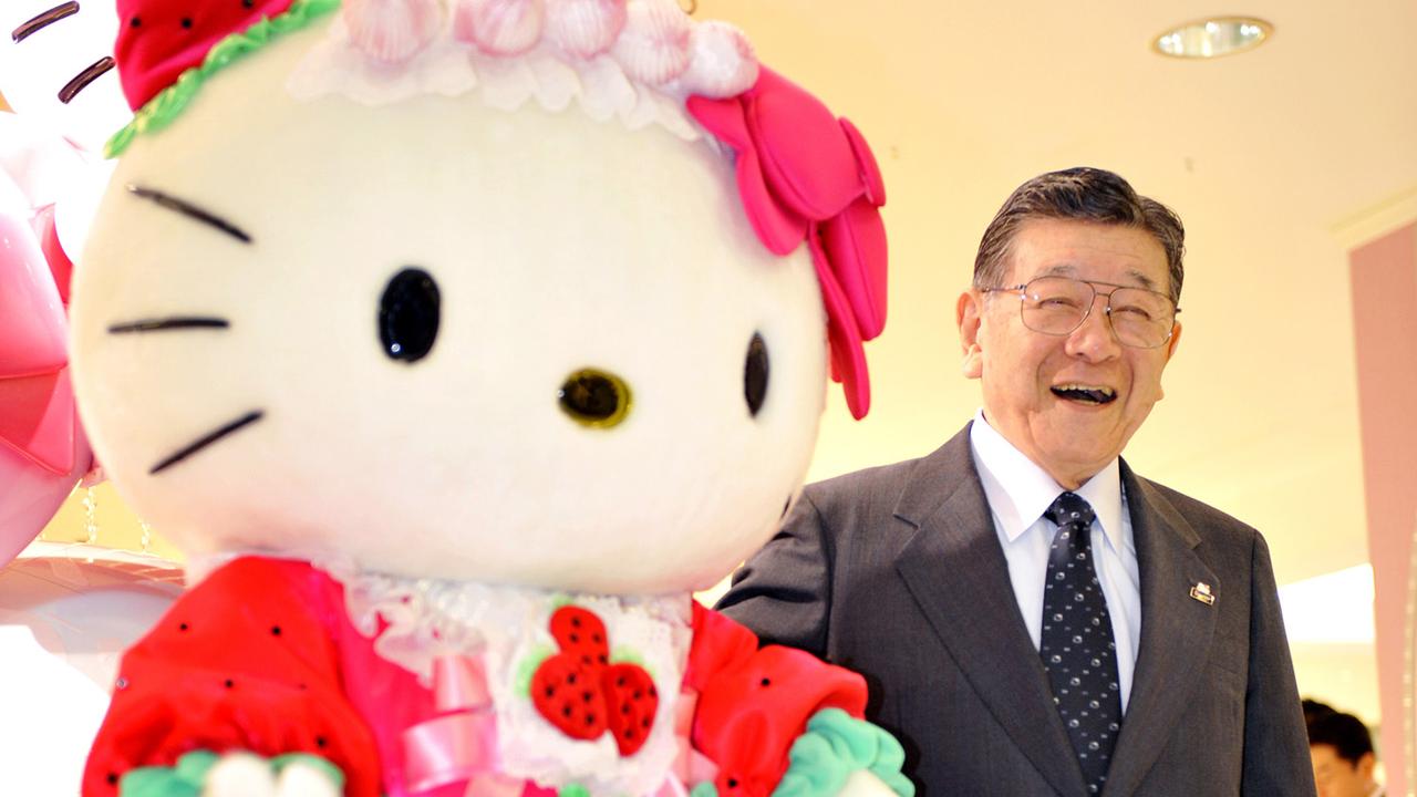 Shintaro Tsuji, créateur de Hello Kitty. [AFP - Yoshikazu TSUNO]