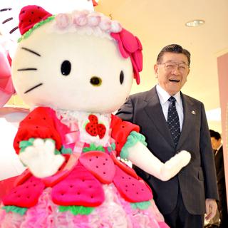 Shintaro Tsuji, créateur de Hello Kitty. [AFP - Yoshikazu TSUNO]