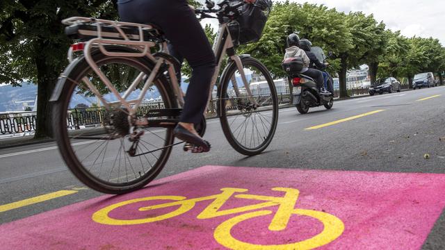 Les ventes de vélo ont augmenté de 17% dans le monde. [Keystone - Salvatore Di Nolfi]