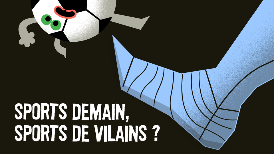 Sports demain, sports de vilains?, un épisode de Paléofutur [RTS Découverte - © CartoonBase]