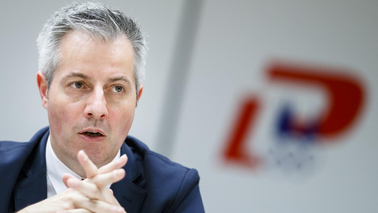 Pierre-Antoine Hildbrand, municipal en charge de la Sécurité et de l'Economie de la ville de Lausanne. [Keystone - Valentin Flauraud]