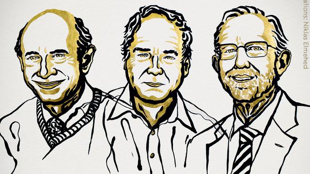 Les trois lauréats du Nobel de médecine 2020 sont le Britannique Michael Houghton et les Américains Harvey J. Alter et Charles M. Rice, pour la découverte de l'hépatite C. [Nobel Prize - Niklas Elmehed]