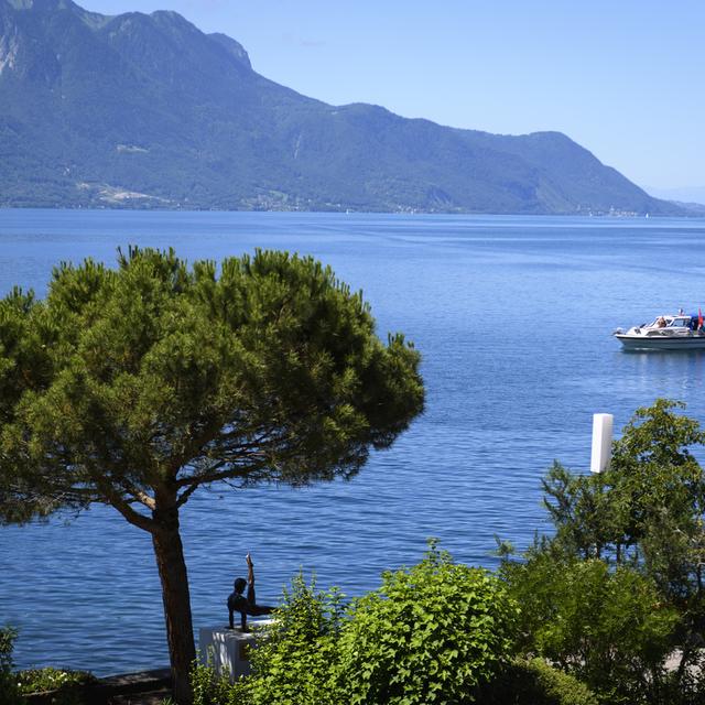 Le Grand Conseil valaisan veut faire la lumière sur les munitions dans le lac Léman. [KEYSTONE - Laurent Gillieron]