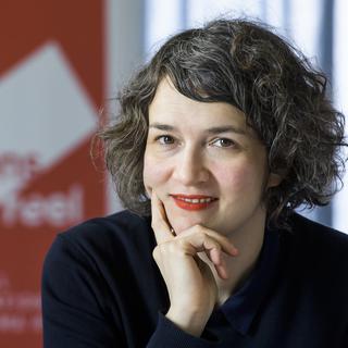 Emilie Bujès, directrice artistique du Festival Visions du Réel à Nyon. [Keystone - Jean-Christophe Bott]