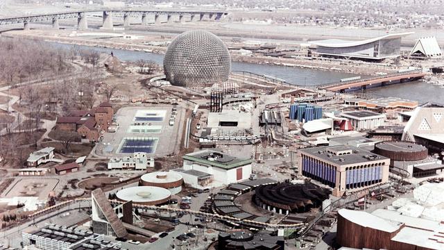 L'exposition universelle de Montréal en 1967. [Keystone - J. Walter Green]