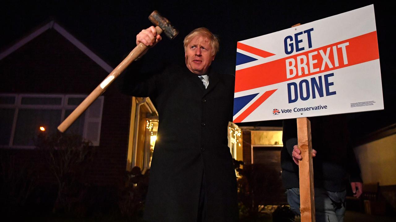 Le Parlement britannique a définitivement adopté mercredi l'accord de Brexit, marquant une grande victoire pour Boris Johnson [Reuters - Ben Stansall]