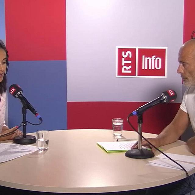 Débat entre Leïla Hanini et Philippe Eggertswyler. [RTS]