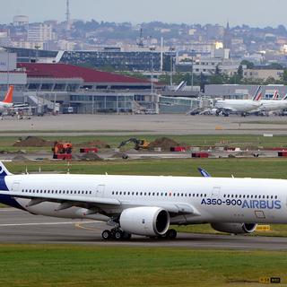 Le conflit est né autour du programme d'avion long-courrier A350 d'Airbus. [AFP - Eric Cabanis]