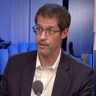 Jérôme Simon Vermot, secrétaire général de Vaud Cliniques. [RTS]